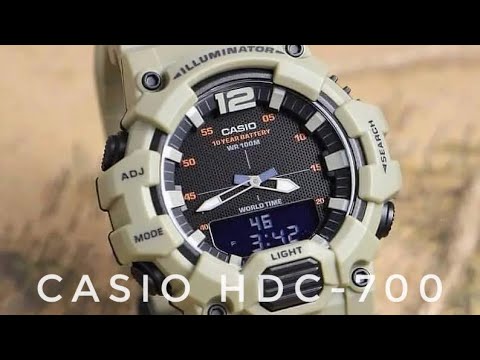 Видео: Наручний годинник Casio HDC-700 огляд та налаштування від @watchtechua Watch Review​