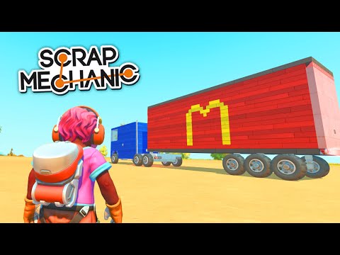 Видео: ТЕСТ ФИЗИКИ 2.0! ГОНКИ с ПРИЦЕПАМИ по БЕЗДОРОЖЬЮ в SCRAP MECHANIC 0.7.0 / 0.7.3