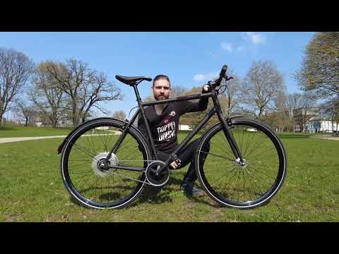 Видео: Обзор на электровелосипед Backspin Zehus от FIXIE Inc.