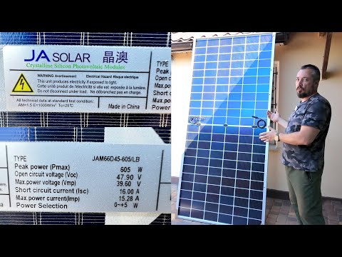 Видео: Купил ДВУСТОРОННИЕ солнечные панели JA SOLAR