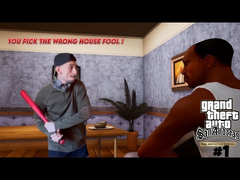 Видео: HOME SWEET HOME  - GTA:SA - Definitive Edition - ЕП. 1