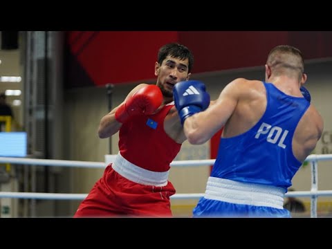 Видео: Полный бой / 71 кг / Асланбек Шымбергенов против Дамиан Дуркач(Польша) #tukeshov_boxing #эксклюзив