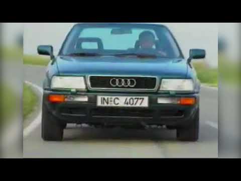 Видео: Небольшой ролик из 90-х о Audi 80 B4.