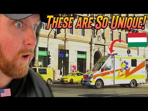 Видео: Американская реакция на различные машины экстренных служб в Будапеште