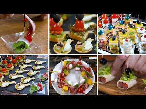 Видео: Закуски, которые впечатляют — вкусные за считанные минуты.