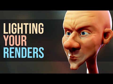 Видео: Освещение и рендеринг объектов в Blender 3