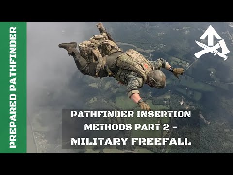 Видео: Military Freefall — прыжки в тыл врага с использованием HALO и HAHO