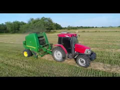 Видео: Заготовка сена 2017 Камаз сх-105 и John Deere 459