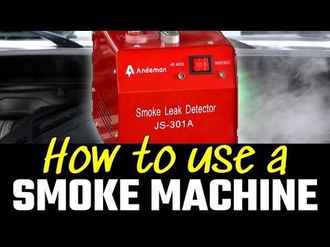 Видео: Найдите утечки вакуума за считанные минуты с помощью дымовой машины!»