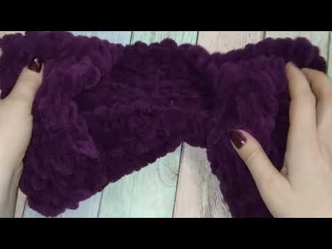 Видео: Детский халат из Alize Puffy. Подробный МК.