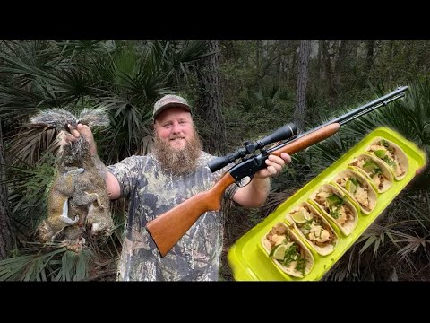 Видео: Тако «Карнитас» с древесной крысой! Охота на белок! (Поймай, почисти, приготовь)