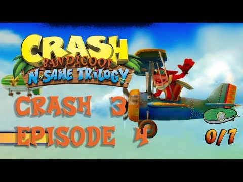 Видео: Прохождение Crash Bandicoot 3 (N.Sane Trilogy). Часть 4. БОСС: Доктор Н.Джин