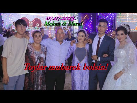 Видео: Mekan & Maral . Turkmen toy uchinji  bölim(3). Мекан и Марал .Туркмен той третый част(3).