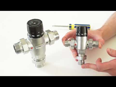 Видео: Термостатический смесительный клапан