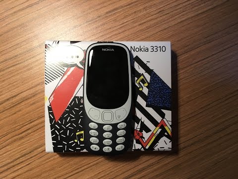 Видео: Nokia 3310 Распаковка и первое впечатление