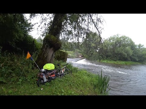 Видео: Одиночный вело-водный поход. Часть 1.(р.Анграпа)