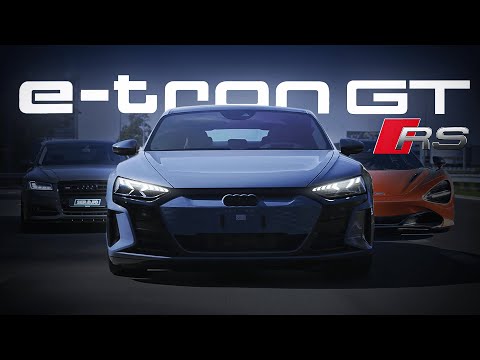 Видео: Audi RS E-TRON GT лучше Porsche Taycan? / ЗАРУБА AUDI E-TRON GT RS 646 сил против AUDI S8 700 сил