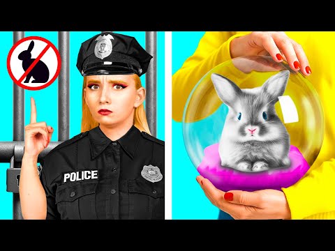 Видео: Как Пронести Животных в Тюрьму | Крутые Розыгрыши и Трюки от HAHANOM Challenge