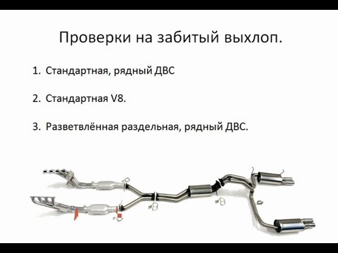 Видео: Забита выхлопная система симптомы признаки как найти и устранить без помощи специалиста