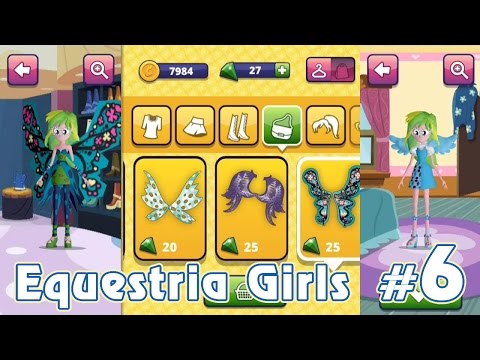 Видео: Крылья и скелет пегаса - игра Equestria Girls - #6