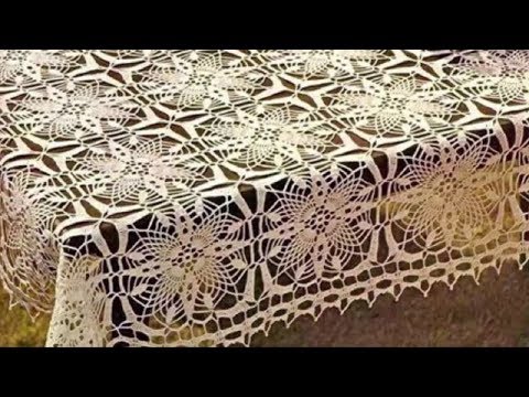 Видео: СОЕДИНЕНИЕ МОТИВОВ И ВЯЗАНИЕ КАЙМЫ НАРЯДНОЙ СКАТЕРТИ