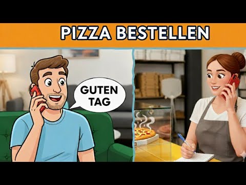 Видео: 🇩🇪 Немецкий для начинающих | 🎧 Тренировка на слух | Pizza bestellen |🍕Заказ пиццы