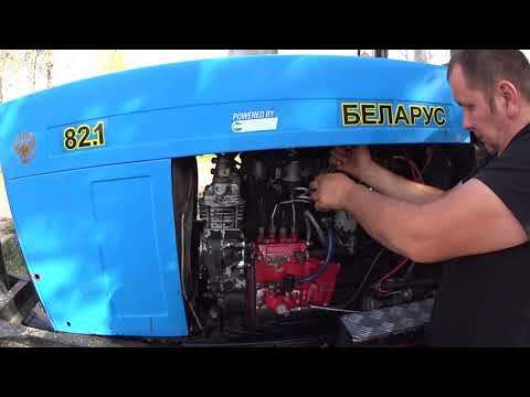 Видео: Интересный случай. Разорвало топливный насос мтз