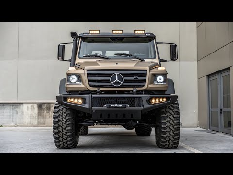 Видео: 2026 Mercedes Unimog Expedition – Новый Король Безопасности и Роскоши! | Цвет Taupe | Полный Обзор