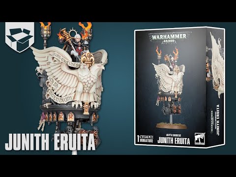 Видео: Распаковка - Adepta Sororitas Junith Eruita