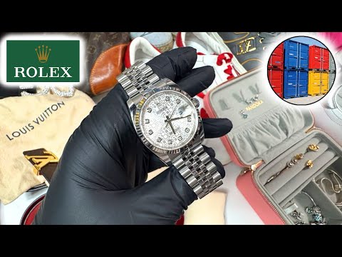 Видео: Нашли Rolex в мусорной кладовке. Очень повезло!