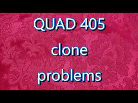 Видео: Проблемы с клоном Quad 405 и тесты питания. Часть 2