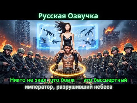 Видео: Никто не знал, что бомж — это бессмертный император, разрушивший небеса. #дорама#2025