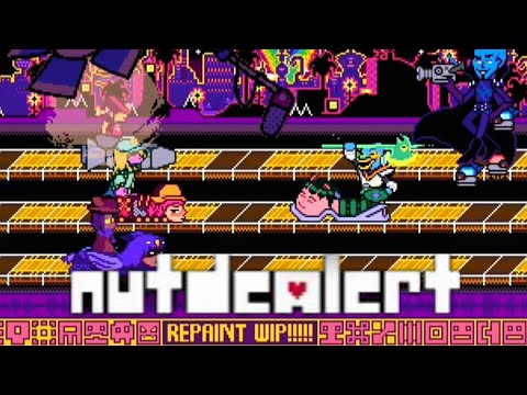 Видео: 🍀Прохождение фан игры по Deltarune {NUTDEALERT}глава2{ 3 Королева? Нет Мега Мозг!🧠}