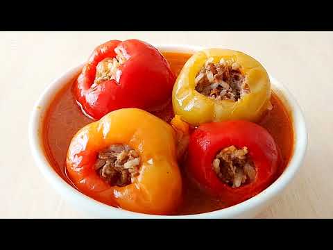 Видео: Фаршталған бұрыш|Бәрі осы рецептті сұрайды!Фаршированный перец | Все просят этот рецепт!