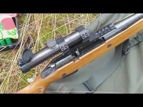 Видео: Установка старого 26,5мм прицела ПУ 3,5x22 в дюймовый кронштейн (25,4мм)