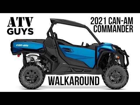 Видео: Обзор Can Am Commander 2021 года