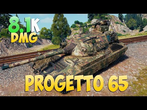 Видео: Progetto 65 - 7 Фрагов 8.1K Урона - Замкнутый! - Мир Танков