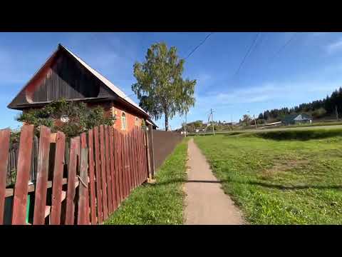 Видео: Прогулка по улице Пионерская в селе Юсьва Пермского края