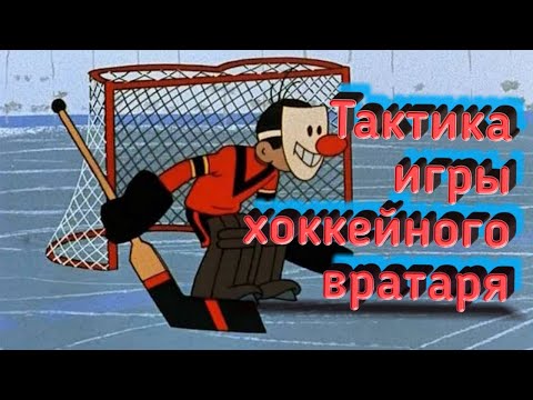 Видео: Тактика игры хоккейного вратаря.