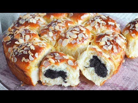 Видео: Сдобное творожное тесто.😘  Булочки с маком | Танюшина кухня