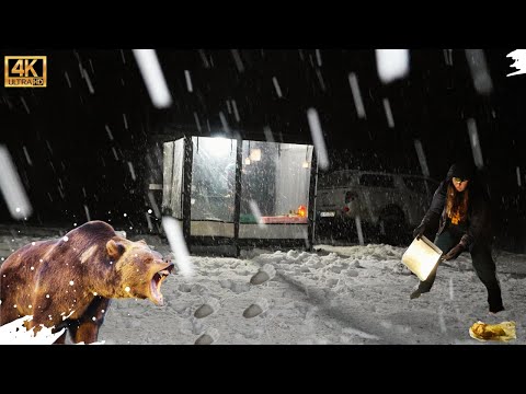 Видео: МЫ ОСТАНОВИЛИСЬ В МЕДВЕЖЬЕМ ГНЕЗДЕ С КАРАВАНОМ ВО ВРЕМЯ МЕТЯНОЙ БУРИ