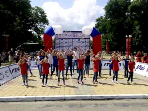 Видео: Я ты он она -междунароная велогонка финиш!5.09.2015