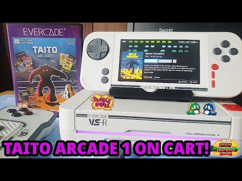 Видео: Evercade Taito Arcade 1 - 9 классических аркадных игр теперь в корзине!