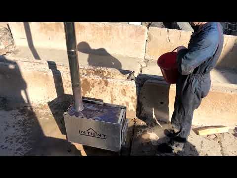 Видео: Печь INTENT 2.0 первый розжиг Обзор ИНТЕНТ 2.0