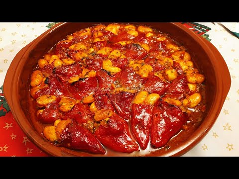 Видео: Пълнени чушки с боб на фурна