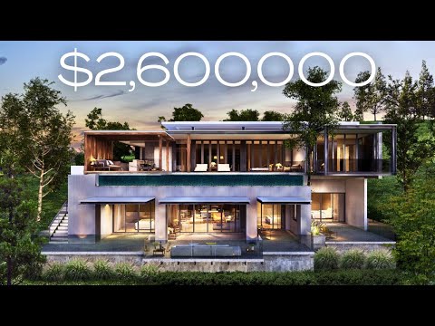 Видео: Экскурсия по вилле с бассейном стоимостью 2 600 000 долларов и видом на горы