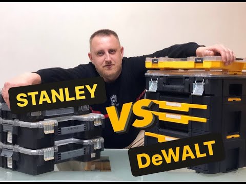 Видео: Сравнение органайзеров Stanley и Dewalt  ошибка которые стоят очень дорого