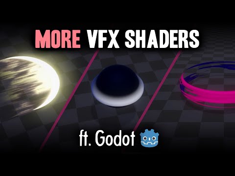 Видео: БОЛЬШЕ техник шейдеров VFX с участием Godot