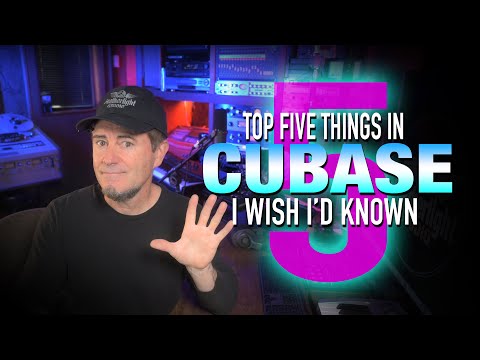 Видео: Пять главных возможностей Cubase, о которых я хотел бы узнать раньше.