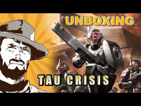 Видео: Unboxing от Лавочки Ская:  Tau XV8 Crisis Battlesuit Team